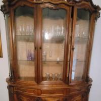 Vetrina Buffet Antica in Stile Barocco – Intarsiat