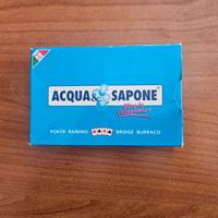 Carte da poker e burraco acqua e sapone