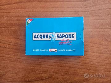 Carte da poker e burraco acqua e sapone