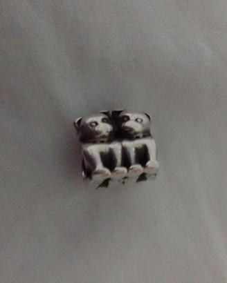 tartaruga e gattini charm pandora 