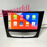 Car tablet android 12 carplay per classe e w211