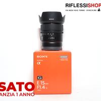 USATO SONY 15MM F/1.4 G