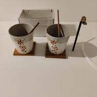 Due tazze di porcellana Ikea 