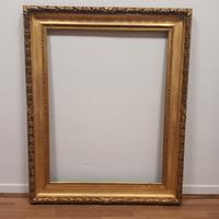 Antica Cornice XIX secolo dorata.