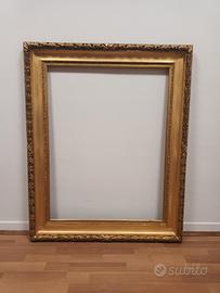 Antica Cornice XIX secolo dorata.