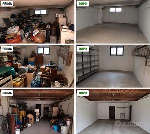 Sgombero cantine garage appartamenti