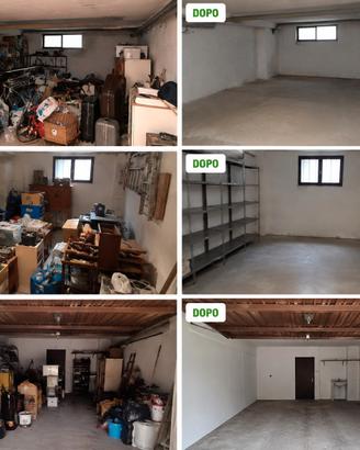 Sgombero cantine garage appartamenti