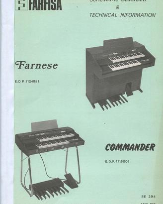 Organi elettronici FARFISA vintage anni 70–80