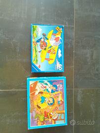 Puzzle di pinocchio e zio paperone