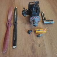 motore TRD 40 a benzina per aeromodelli