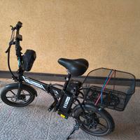 bici  elettrica pieghevole 250w