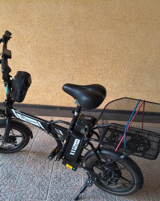 bici  elettrica pieghevole 250w