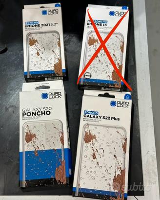 Quad lock poncho vari modelli