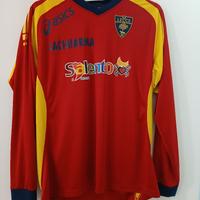 Maglia Calcio Us Lecce Asics Rosso Numero 25 Tagli