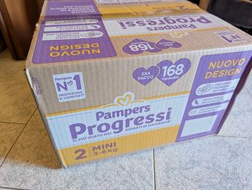 Pampers Progressi taglia 2 mini 168 pannolini
