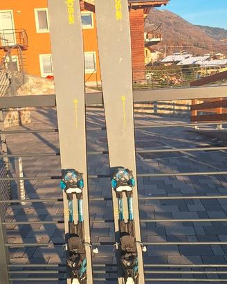 SCI freeride DPS 186X115 CON ATTACCHI