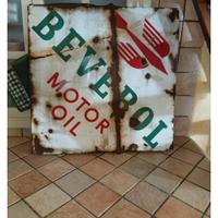 insegna olio auto anni 50 