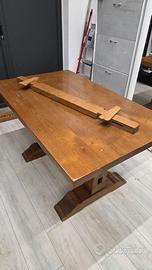 Tavolo di legno anni 80