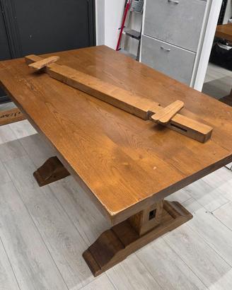 Tavolo di legno anni 80