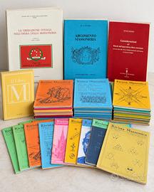 Lotto Massoneria: libri, riviste e VHS