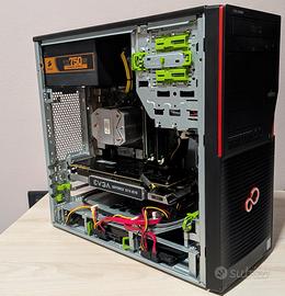 PC Gaming i7 Xeon. 24GB RAM. GTX1070 8G 1.7TB. w11