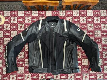 Tuta divisibile in pelle e tessuto rev'it