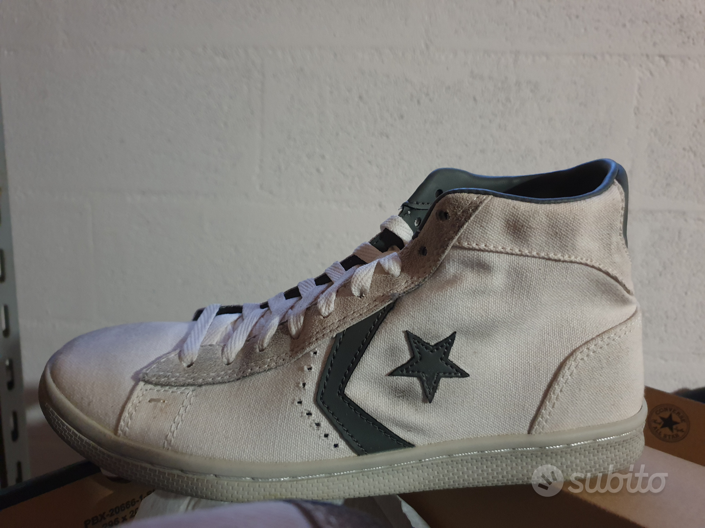 Converse Pro Leather LP MID Canvas Sneaker unisex Abbigliamento