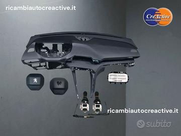 Peugeot 3008 2° Cruscotto Airbag Kit Completo Auto
