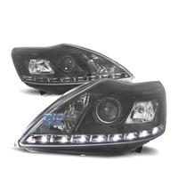 FARI FORD FOCUS 08-11 LUCE DIURNA SFONDO NERO