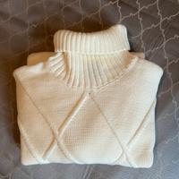 Maglione uomo dolcevita collo alto M