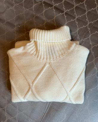 Maglione uomo dolcevita collo alto M
