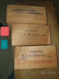 Legni per tornio e sculture 