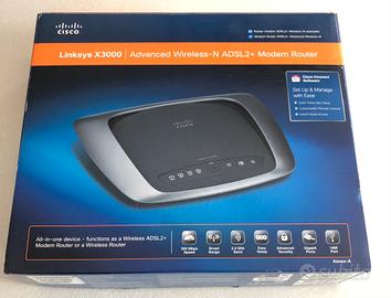 Modem router Cisco Linksys X3000