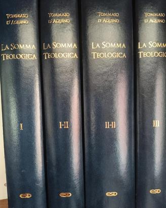 Nuova Opera completa 4volumi: la Summa Teologica