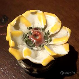 Cofanetto per monili coperchio in porcellana