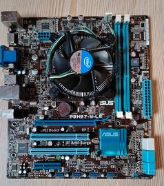 Scheda Asus P8H67-M LE + Xeon E3 1230 (i7-2600)