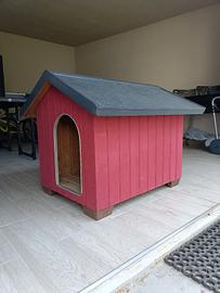 cuccia per cane in legno 