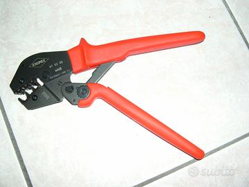 Knipex pinza crimpatrice come Cembre Weidmuller