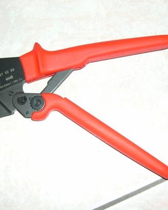 Knipex pinza crimpatrice come Cembre Weidmuller