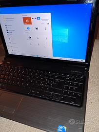 PC portatile Dell Windows 10 hard disk 500gb Ram4g