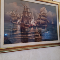 Quadro battaglia caravelle