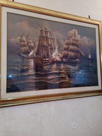 Quadro battaglia caravelle