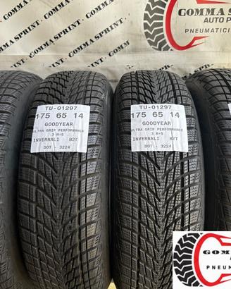 4 PNEUMATICI 175/65 R14 GOODYEAR INVERNALI KM0