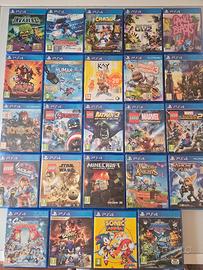 collezione giochi per bambini ps4 originali