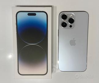 Iphone 14 pro max bianco e silver