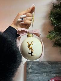 Pallina in vetro con fioccone