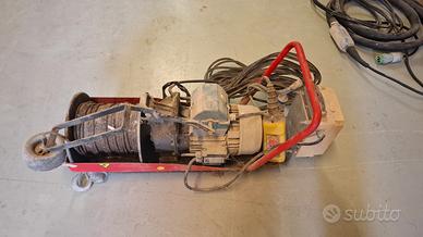 Montacarichi monofase autofrenante 220v 1.1 kw
