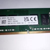 Memoria RAM SODIMM  8GB KKRVFX-MIE KINGSTON 260Pin