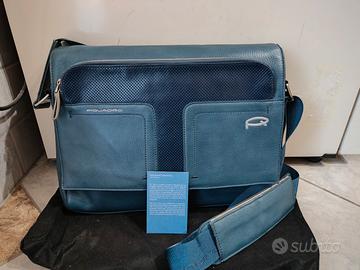 borsa Piquadro Blue in pelle 