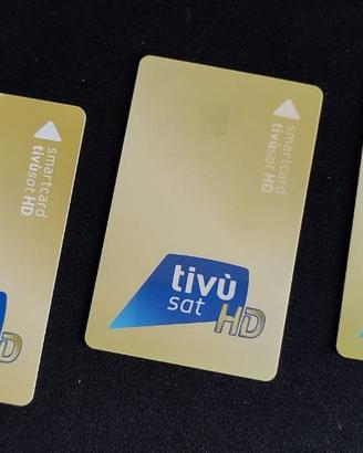 Smartcard tivùsat GOLD HD 4K 50 Eu Cad